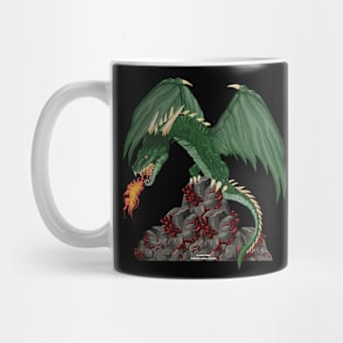 Green Dragon Fantasy Novelty Gift Mug